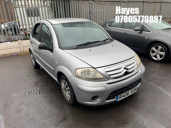 Location: Hayes - 2006 CITROEN C3 DESIRE 5 Door Hatchback REG: RA06VUH, Keys: No, MOT Expiry date: 23/11/2026, 1360 Petrol, 5 Speed Manual Petrol, Former Keepers: 3