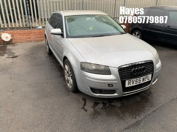 Location: Hayes - 2005 AUDI A3 T FSI AUTO 5 Door Hatchback REG: RV55WPL, Keys: No, MOT Expiry date: 25/06/2025, 1984 Petrol, 6 Speed Auto Petrol, Former Keepers: 11