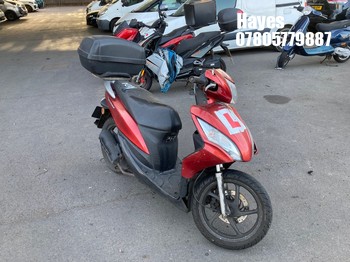 Location: Hayes - 2014 HONDA NSC 110 E-E Motorcycle REG: GL63PXX, Keys: No, MOT Expiry date: 09/10/2026, 108 Petrol, Automatic, Former Keepers: 2