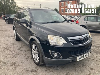 Location: Nottingham - 2013 VAUXHALL ANTARA SE NAV CDTI S/S 4X 5 DOOR HATCHBACK REG: MF13YVA, 2231cc DIESEL, 6 SPEED MANUAL DIESEL, Former Keepers: 4, Keys: Yes, MOT Expiry date: 27/09/2027