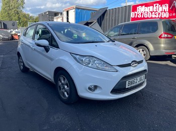 Location: Stapleford - 2012 FORD FIESTA ZETEC ECONETIC II 5 Door Hatchback REG: BN62JUJ, Keys: Yes, MOT Expiry date: 21/07/2026, 1560 Diesel, 5 Speed Manual Diesel, Former Keepers: 1
