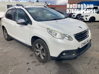 Location: Nottingham - 2014 PEUGEOT 2008 ALLURE 5 DOOR HATCHBACK REG: EY64LWL, 1199cc PETROL, 5 SPEED MANUAL PETROL, Former Keepers: 5, Keys: Yes, MOT Expiry date: 06/02/2027