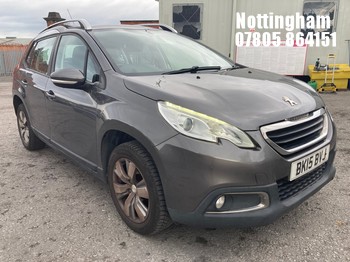 Location: Nottingham - 2015 PEUGEOT 2008 ACTIVE 5 DOOR HATCHBACK REG: BK15BVJ, 1200cc PETROL, 5 SPEED MANUAL PETROL, Former Keepers: 2, Keys: Required, MOT Expiry date: 22/01/2027
