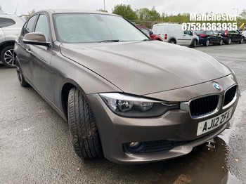 Location: Manchester - 2012 BMW 320D EFFICIENTDYNAMICS AU 4 Door Saloon REG: AJ12ZFA, 1995 Diesel, 8 Speed Auto Diesel, Former Keepers: 5, Keys: No, MOT Expiry date: 02/07/2025
