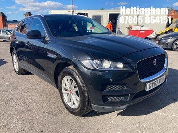 Location: Nottingham - 2017 JAGUAR F-PACE PRESTIGE D AUTO ESTATE REG: GY67WCW, 1999cc DIESEL, 8 SPEED AUTO DIESEL, Former Keepers: 5, Keys: Yes, MOT Expiry date: 26/04/2027