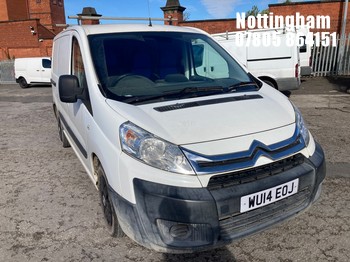 Location: Nottingham - 2014 CITROEN DISPATCH 1200 L1H1 HDI Panel Van REG: WU14EOJ, 1997cc Diesel, 6 Speed Manual Diesel, Former Keepers: 2, Keys: Yes, MOT Expiry date: 23/09/2027