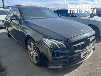 Location: BELVEDERE - 2017 MERCEDES-BENZ E 220 D AMG LINE AUTO 4 Door Saloon REG: VN66ULB, 1950cc Diesel, 9 Speed Auto Diesel, Former Keepers: 5, Keys: No, MOT: Expiry date24.11.2024