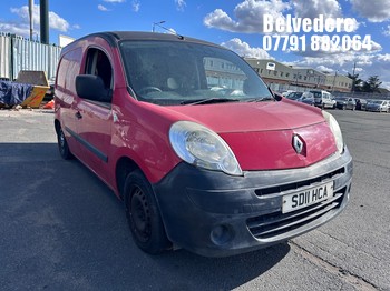 Location: Belvedere - 2011 RENAULT KANGOO ML19 FREEWAY DCI Car Derived Van REG: SD11HCA, Keys: No, MOT Expiry date: 25/11/2025, 1461 Diesel, 5 Speed Manual Diesel, Former Keepers: 4