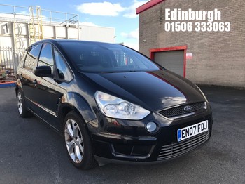 Location: Edinburgh - 2007 FORD S-MAX TITANIUM TDCI 6G MPV REG: EN07FDJ, 1997 DIESEL, MANUAL, Former Keepers: 4, Keys: Yes, MOT Expiry date: 01/10/2026