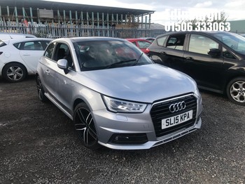 Location: Edinburgh - 2015 AUDI A1 S LINE TFSI S-A 3 Door Hatchback REG: SL15KPA, Keys: No, MOT Expiry date: 28/11/2025, 1395 Petrol, 7 Speed S-Auto Petrol, Former Keepers: 1