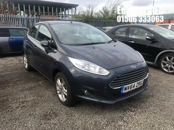 Location: Edinburgh - 2014 FORD FIESTA ZETEC 5 Door Hatchback REG: MV64ZRG, Keys: No, MOT Expiry date: 26/11/2026, 998 Petrol, 5 Speed Manual Petrol, Former Keepers: 5