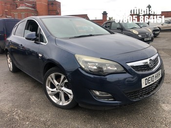 Location: Nottingham - 2010 VAUXHALL ASTRA SRI 5 Door Hatchback REG: DE10HVH, Keys: No, MOT Expiry date: 28/07/2026, 1598 Petrol, 5 Speed Manual Petrol, Former Keepers: 13