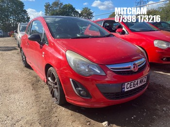 Location: Mitcham - 2014 VAUXHALL CORSA LIMITED EDITION 3 Door Hatchback REG: CE64MKZ, Keys: No, MOT Expiry date: 16/03/2027, 1229 Petrol, 5 Speed Manual Petrol, Former Keepers: 7