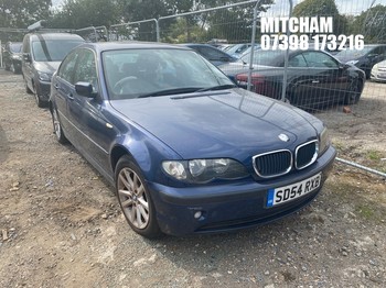 Location: Mitcham - 2004 BMW 316I ES 4 Door Saloon REG: SD54RXB, Keys: No, MOT Expiry date: 05/02/2026, 1796 Petrol, 5 Speed Manual Petrol, Former Keepers: 7