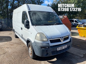 Location: Mitcham - 2007 VAUXHALL MOVANO 3500 CDTI MWB Panel Van REG: PJ56TLX, Keys: No, MOT Expiry date: 30/06/2025, 2463 Diesel, 5 Speed Manual Diesel, Former Keepers: 5