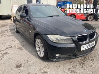 Location: Nottingham - 2009 BMW 320I SE AUTO 4 Door Saloon REG: SJ59NVG, Keys: No, MOT Expiry date: 04/04/2026, 1995 Petrol, 6 Speed Auto Petrol, Former Keepers: 6