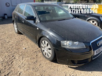 Location: Peterborough - 2007 AUDI A3 SPECIAL EDITION TDI 5 Door Hatchback REG: VO57YPX, Keys: No, MOT Expiry date: 05/10/2026, 1896 Diesel, 5 Speed Manual Diesel, Former Keepers: 9