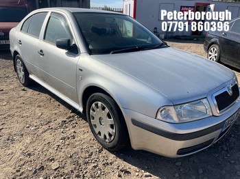 Location: Peterborough - 2004 SKODA OCTAVIA CLASIC TDI 5 Door Hatchback REG: KX54JZL, Keys: No, MOT Expiry date: 11/11/2025, 1896 Diesel, 5 Speed Manual Diesel, Former Keepers: 4