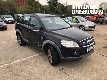 Location: Brentwood - 2010 CHEVROLET CAPTIVA LTX 7S VCDI A Estate REG: GU10FZD, Keys: No, MOT Expiry date: 08/01/2027, 1991 Diesel, 5 Speed Auto Diesel, Former Keepers: 4