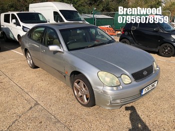 Location: Brentwood - 2001 LEXUS GS300 Saloon REG: Y36OWC, Keys: No, MOT Expiry date: 16/02/2027, 2997 Petrol, Auto Petrol, Former Keepers: 4