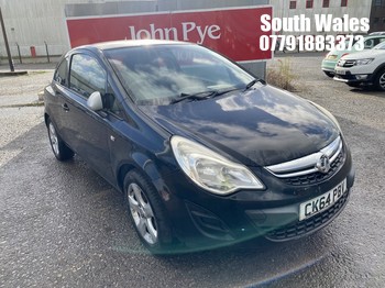 Location: South Wales - 2014 VAUXHALL CORSA STING ECOFLEX 3 Door Hatchback REG: CK64PBV, Keys: No, MOT Expiry date: 30/10/2025, 998 Petrol, 5 Speed Manual Petrol, Former Keepers: 3