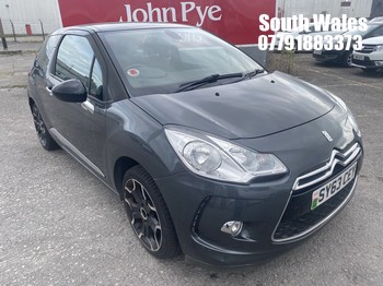Location: South Wales - 2014 CITROEN DS3 DSTYLE + E-HDI 3 Door Hatchback REG: SY63CEY, Keys: No, MOT Expiry date: 26/10/2026, 1560 Diesel, 5 Speed Manual Diesel, Former Keepers: 5
