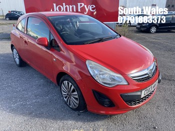 Location: South Wales - 2013 VAUXHALL CORSA ENERGY AC 3 Door Hatchback REG: CU13HKX, Keys: No, MOT Expiry date: 31/01/2026, 1229 Petrol, 5 Speed Manual Petrol, Former Keepers: 5