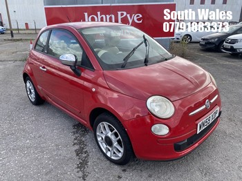 Location: South Wales - 2009 FIAT 500 POP 3 Door Hatchback REG: WN59XDP, Keys: No, MOT Expiry date: 25/09/2026, 1242 Petrol, 5 Speed Manual Petrol, Former Keepers: 10