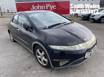 Location: South Wales - 2009 HONDA CIVIC ES I-CTDI 5 Door Hatchback REG: CE09VHH, Keys: No, MOT Expiry date: 19/05/2026, 2204 Diesel, 6 Speed Manual Diesel, Former Keepers: 4
