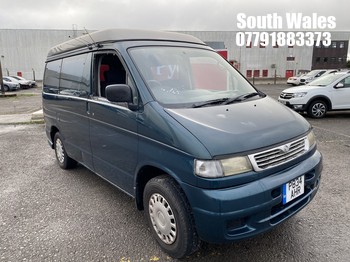 Location: South Wales - 1997 MAZDA BONGO Motor Caravan REG: P834AHR, Keys: No, MOT Expiry date: 20/04/2026, 2500 Diesel, 4 Speed automatic, Former Keepers: 9