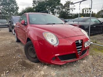 Location: Mitcham - 2010 ALFA ROMEO MITO JUNIOR 16V 3 Door Hatchback REG: LV10WRR, Keys: No, MOT Expiry date: 21/11/2026, 1368 Petrol, 6 Speed Manual Petrol, Former Keepers: 6