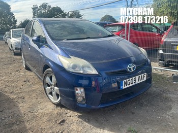 Location: Mitcham - 2009 TOYOTA PRIUS T SPIRIT VVT-I CVT 5 Door Hatchback REG: NG09VAF, Keys: No, MOT Expiry date: 31/07/2026, 1797 Hybrid Electric, Variable 1 Speed Auto Petrol/E, Former Keepers: 2
