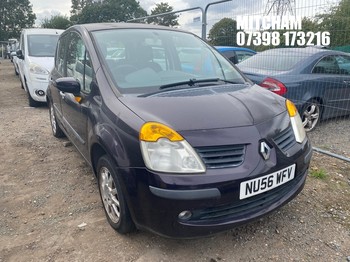 Location: Mitcham - 2006 RENAULT MODUS DYNAMIQUE 16V AUTO 5 Door Hatchback REG: NU56WFV, Keys: No, MOT Expiry date: 08/12/2023, 1598 Petrol, 4 Speed Auto Petrol, Former Keepers: 3