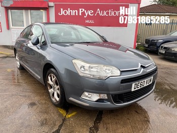 Location: Hull - 2010 CITROEN C5 VTR PLUS NAV HDI 160 4 Door Saloon REG: DE60VUM, Keys: No, MOT Expiry date: 12/10/2026, 1997 Diesel, 6 Speed Manual Diesel, Former Keepers: 9