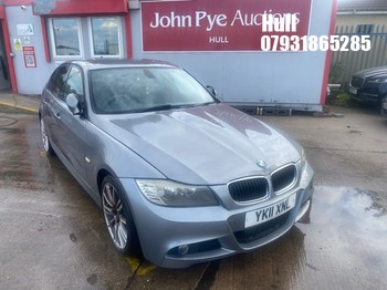 Location: Hull - 2011 BMW 320I M SPORT 4 Door Saloon REG: YK11XNL, Keys: No, MOT Expiry date: 11/07/2026, 1995 Petrol, 6 Speed Manual Petrol, Former Keepers: 5