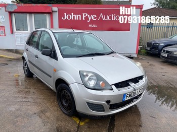 Location: Hull - 2008 FORD FIESTA STYLE CLIMATE 5 Door Hatchback REG: FM08LFO, Keys: No, MOT Expiry date: 06/01/2027, 1242 Petrol, 5 Speed Manual Petrol, Former Keepers: 4