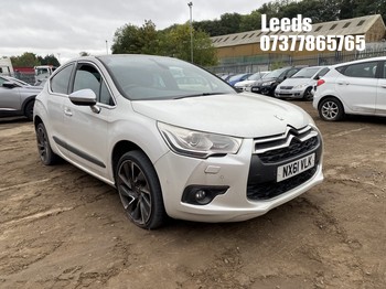 Location: Leeds - 2011 CITROEN DS4 DSPORT HDI 5 Door Hatchback REG: NX61VLK, Keys: No, MOT Expiry date: 07-01-2026, 1997 Diesel, 6 Speed Manual Diesel, Former Keepers: 7