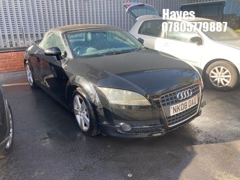 Location: Hayes - 2008 AUDI TT TFSI Convertible REG: NK08OAD, Keys: No, MOT Expiry date: 25/07/2025, 1984 Petrol, 6 Speed Manual Petrol, Former Keepers: 7
