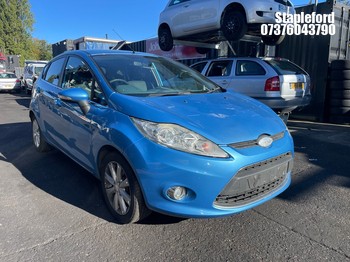 Location: Stapleford - 2009 FORD FIESTA ZETEC 90 TDCI 5 Door Hatchback REG: DU59HGG, Keys: Yes, MOT Expiry date: 05/12/2026, 1560 Diesel, 5 Speed Manual Diesel, Former Keepers: 4