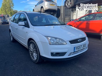 Location: Stapleford - 2007 FORD FOCUS STYLE DIESEL Estate REG: YG57JKU, Keys: Yes, MOT Expiry date: 11/06/2027, 1560 Diesel, 5 Speed Manual Diesel, Former Keepers: 7