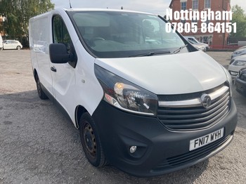 Location: Nottingham - 2017 VAUXHALL VIVARO 2700 BITURBO CDTI PANEL VAN REG: FN17WYH, 1598cc DIESEL, 6 SPEED MANUAL DIESEL, Former Keepers: 2, Keys: Yes, MOT Expiry date: 01/07/2027