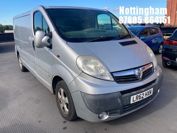 Location: Nottingham - 2012 VAUXHALL VIVARO 2900 SPORTIVE CDTI PANEL VAN REG: LR62HXN, 1995CC DIESEL, 6 SPEED MANUAL DIESEL, Former Keepers: 5, Keys: Yes, MOT Expiry date: 03/06/2027
