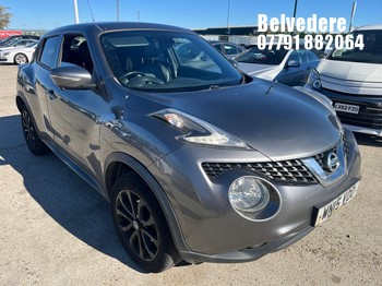 Location: Belvedere - 2015 NISSAN JUKE TEKNA DIG-T 5 Door Hatchback REG: WN15VOO, 1197cc Petrol, 5 Speed Manual Petrol, Former Keepers: 3, Keys: Yes, MOT Expiry date: 10.11.2026