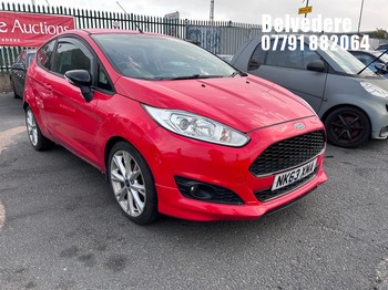 Location: Belvedere - 2013 FORD FIESTA ZETEC S 3 Door Hatchback REG: NK63XMA, Keys: Yes, MOT Expiry date: 05/12/2025, 998 Petrol, 5 Speed Manual Petrol, Former Keepers: 6