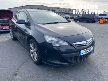 Location: Belvedere - 2012 VAUXHALL ASTRA GTC SPORT S/S 3 Door Hatchback REG: LC62ZDT, Keys: No, MOT Expiry date: 30/01/2026, 1362 Petrol, 6 Speed Manual Petrol, Former Keepers: 4