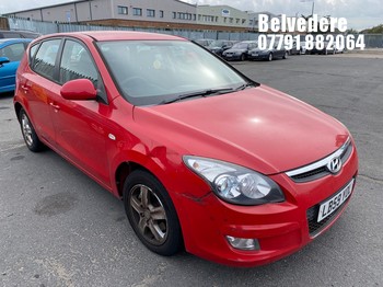 Location: Belvedere - 2010 HYUNDAI I30 COMFORT AUTO 5 Door Hatchback REG: LB59YOL, Keys: No, MOT Expiry date: 06/04/2027, 1591 Petrol, 4 Speed Auto Petrol, Former Keepers: 4