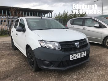 Location: Edinburgh - 2013 DACIA SANDERO ACCESS 5 Door Hatchback REG: SN63HCZ, Keys: No, MOT Expiry date: 26/05/2027, 1149 Petrol, 5 Speed Manual Petrol, Former Keepers: 5