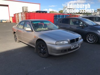 Location: Edinburgh - 1998 ROVER 620 SLI 4 Door Saloon REG: S388LRW, Keys: No, MOT Expiry date: 19/01/2026, 1997 Petrol, 5 Speed Manual Petrol, Former Keepers: 7