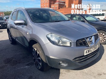 Location: Nottingham - 2013 NISSAN QASHQAI N-TEC + 5 Door Hatchback REG: KW62DHE, Keys: No, MOT Expiry date: 19/01/2026, 1598 Petrol, 6 Speed Manual Petrol, Former Keepers: 4
