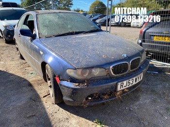Location: Mitcham - 2003 BMW 320 CD Coupe REG: RJ53WYV, Keys: No, MOT Expiry date: 01/07/2025, 1995 Diesel, 6 Speed Manual Diesel, Former Keepers: 6